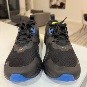 Puma | Shoes | Puma Hybrid Fuego Blackblueyellow Running  display picture 2